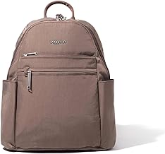 Securtex® Anti-theft Vacation Travel Backpack 10x13" Slash-Resistant Nylon Daypack w/RFID, Portobello