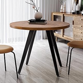Mid-Century Modern Round Dining Table
