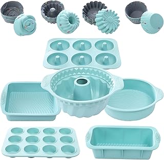 30pcs Nonstick Silicone Bakeware Set