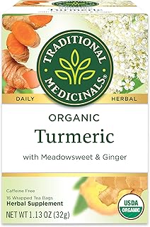 Organic Turmeric Tea with Ginger