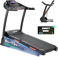 THERUN Auto-Incline Folding Treadmill