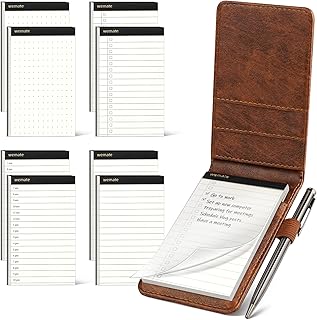 WEMATE Pocket Notepad Holder Set