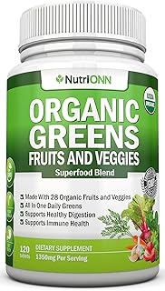 Organic Super Greens Capsules