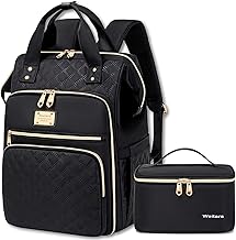 Weitars Women's Laptop Lunch Backpack