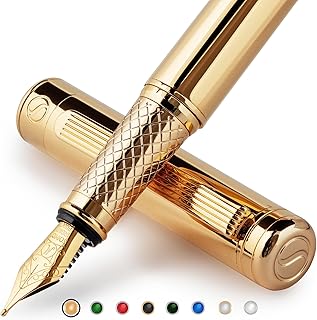Scriveiner Gold Luxury Fountain Pen