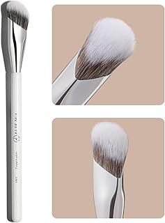 Concealer Brush, Angled Under Eye Makeup Small Foundation Precision Face Blending Brush (193 concealer brush)