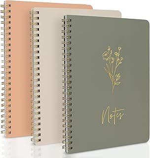 ZICOTO Spiral Notebook Trio