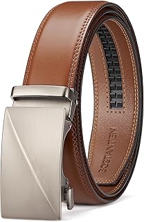 BOSTANTEN Men's Leather Ratchet Belt