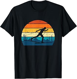 Retro Cross-Country Skiing T-Shirt