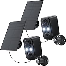 Solar Floodlight Security Camera