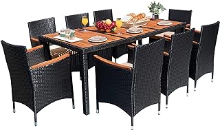 Devoko 9-Piece Patio Dining Set