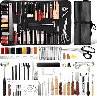 Nicpro 85PCS Leather Tooling Set
