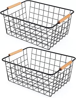 2-Piece Wire Storage Baskets