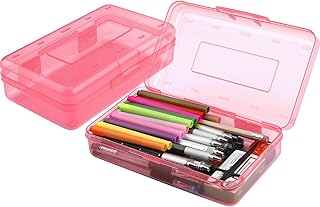 Clear Large Capacity Pencil Box