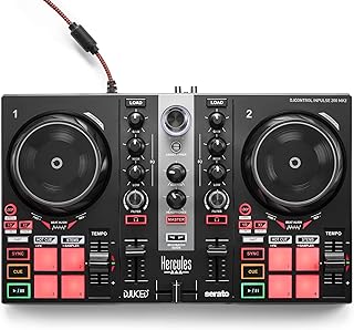 Hercules Black DJ Controller