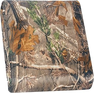 Camo Netting, Camouflage Netting, Quiet Mesh Sunshade, Fence Canopy Nets, See Through, Lightweight, Great for Concealment, Hunting, Shooting, Tree Stand, Car Cover, Photography, Decoration