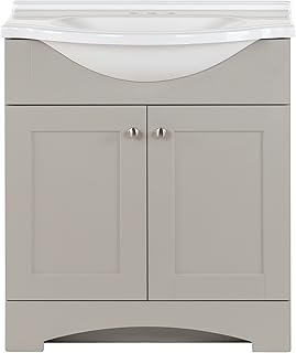 Zarna 31-Inch Gray Bathroom Vanity