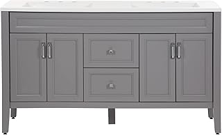 Vadin 60-Inch Double-Sink Vanity