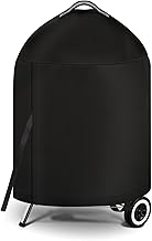 iCOVER Grill Cover for Weber 22 Inch Charcoal Kettle- Heavy Duty Waterproof BBQ Cover for Weber Char-Broil 22 Inch Charcoal Kettle Grills