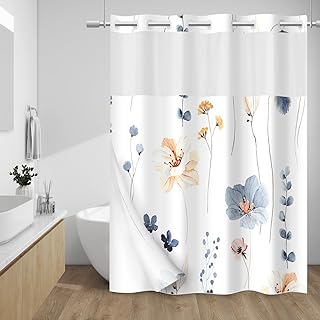Floral Watercolor Shower Curtain