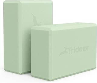 Trideer Non-Slip Yoga Blocks