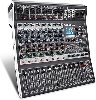 8-Channel Professional Audio Mixer