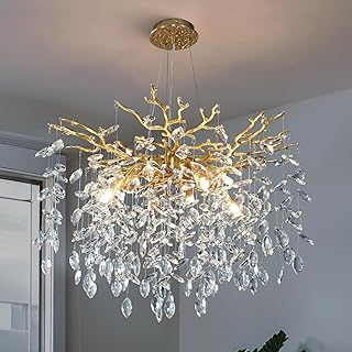 YUYI Gold Tree Chandelier