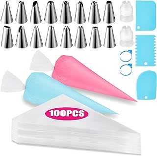 Piping Bags & Tips Baking Set