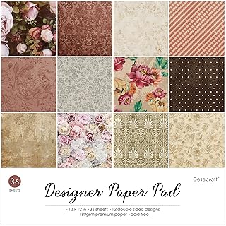 Vintage Flora Scrapbook Paper Pack