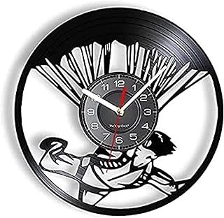 Skydiving Vinyl Record Wall Clock