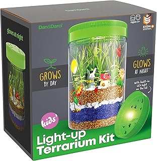 Dan&Darci Kids Light-Up Terrarium Kit