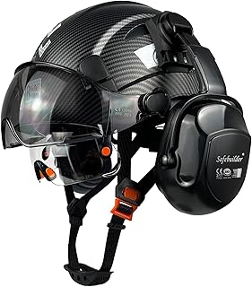 Industrial Hard Hat with Visor