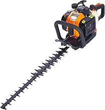 Hedge Trimmer 26CC Gas Powered Hedge Trimming Tool, Double Sided Blade 24" Saw Brush Cutter Garden Lawn Grass Tool