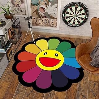 Takashi Murakami Floral Rug