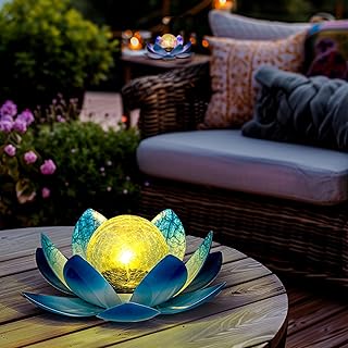 GIGALUMI Solar Lotus Lantern
