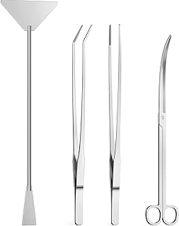 Jeimier 4Pcs Aquascaping Tools Kit