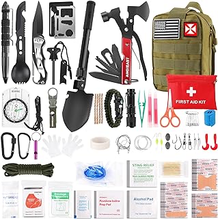 Comprehensive 256-in-1 Survival Kit