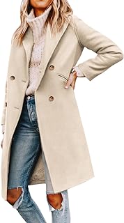 Yousify Women's Wool Blend Pea Coat