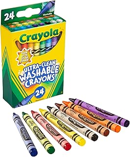 Crayola 24-Count Washable Crayons