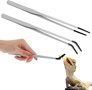 Lasnten Reptile Feeding Tongs Set