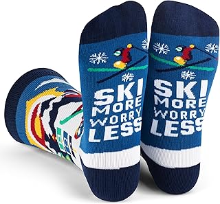 Lavley Skiing Fun Socks