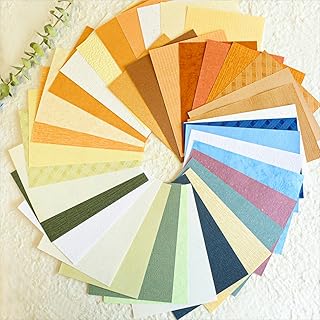 Textured Scrapbook Paper Assortment