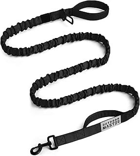 OutdoorMaster Shock-Absorbing Dog Leash