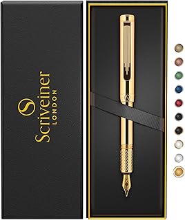 Scriveiner Luxury Gold Fountain Pen