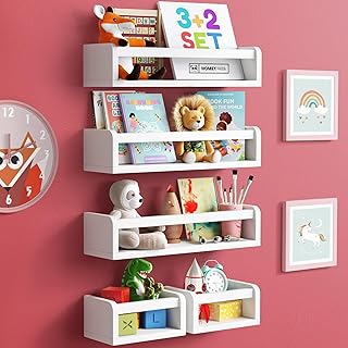 HOMEY PANDA Nursery Bookshelves