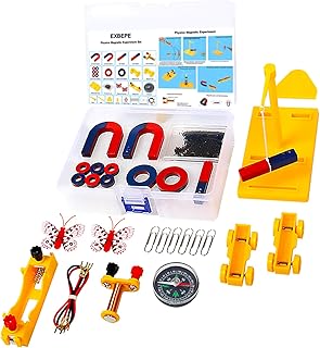 Magnet Kit Physics Science Electromagnet Experiment Set for Education Science Experiment Tools Teacher Classroom Supply