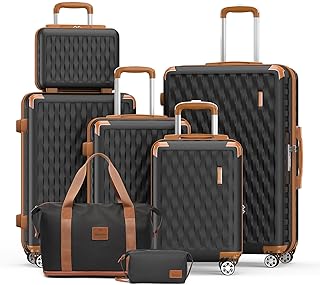 Melalenia 7-Piece Luggage Set