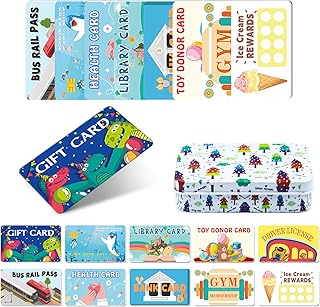 Kids Pretend Credit Cards