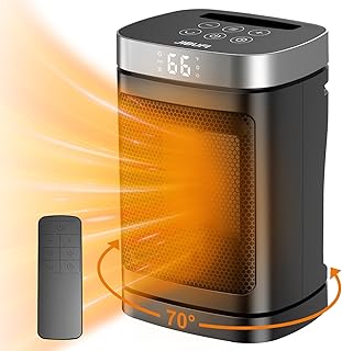 JIBUFI Portable Rotating Space Heater