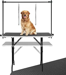 LEIBOU Adjustable Pet Grooming Table